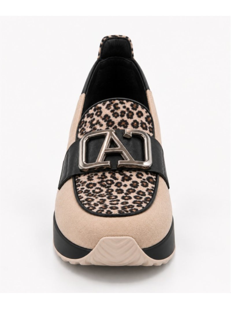 Mocasines casual sintetico montevita Beige - Kiabi