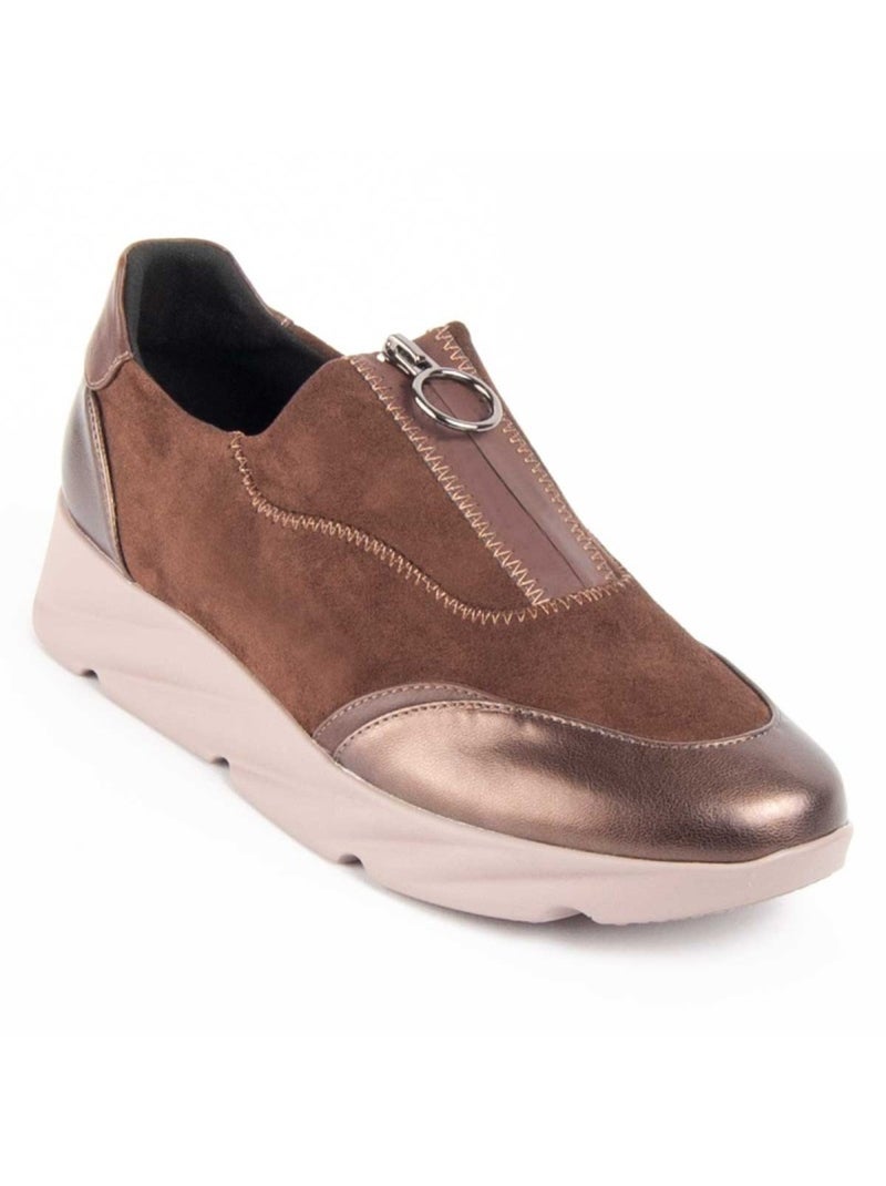 Mocasines Casual Sintetico Montevita Marrón - Kiabi