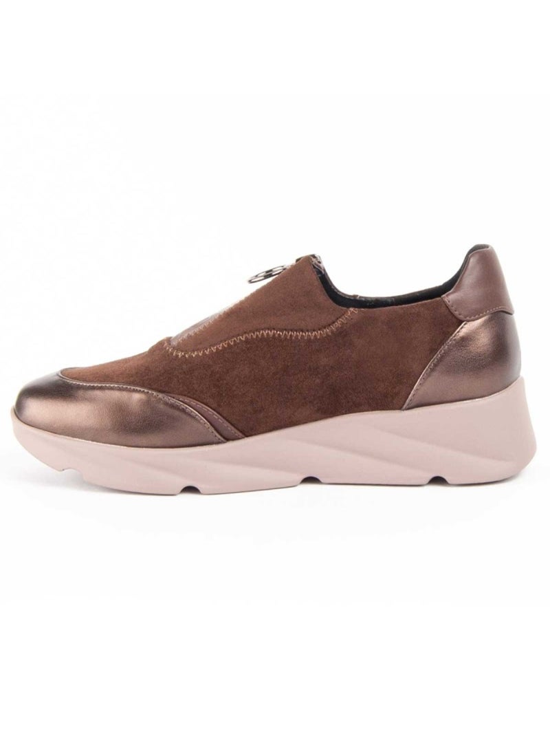 Mocasines Casual Sintetico Montevita Marrón - Kiabi