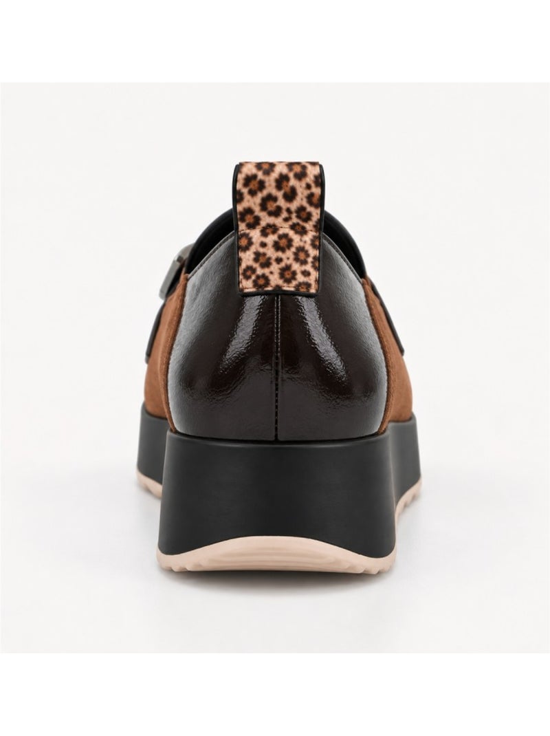 Mocasines casual sintetico montevita Marrón - Kiabi