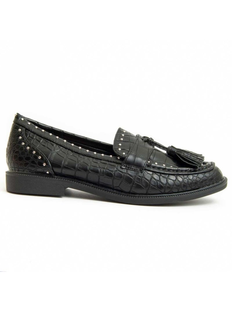Mocasines Casual Sintetico Montevita Negro - Kiabi