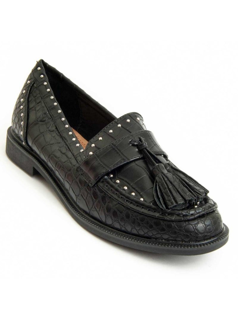 Mocasines Casual Sintetico Montevita Negro - Kiabi