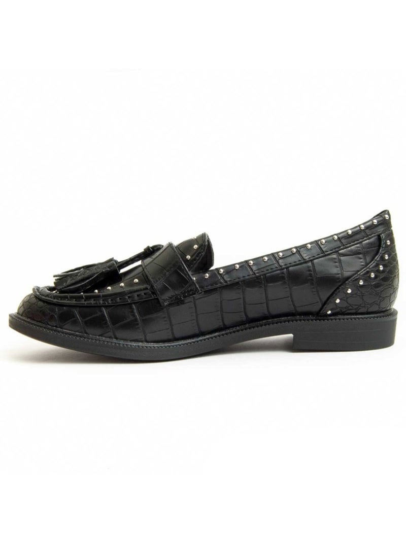 Mocasines Casual Sintetico Montevita Negro - Kiabi