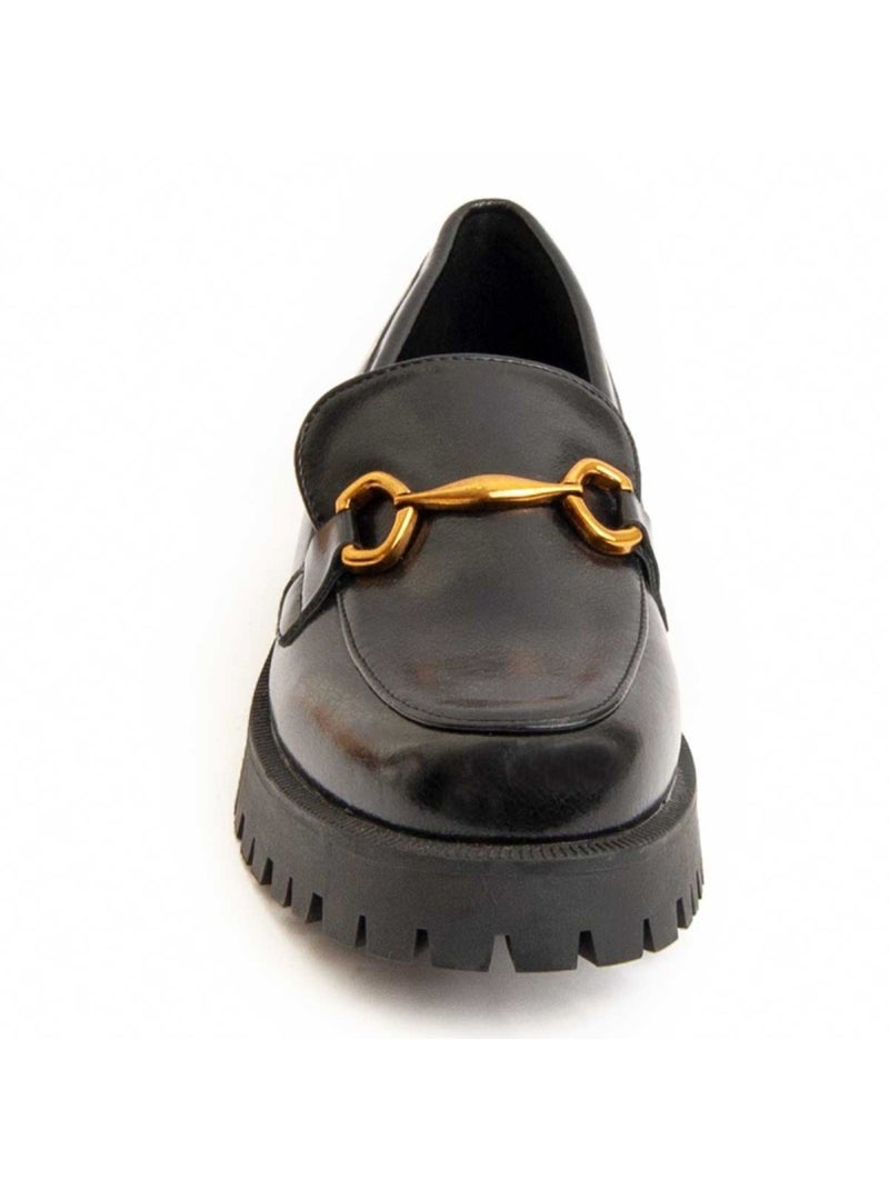 Mocasines Casual Sintetico Montevita Negro - Kiabi