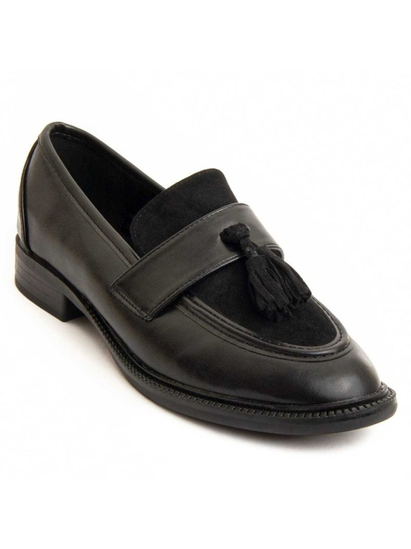 Mocasines Casual Sintetico Montevita Negro - Kiabi