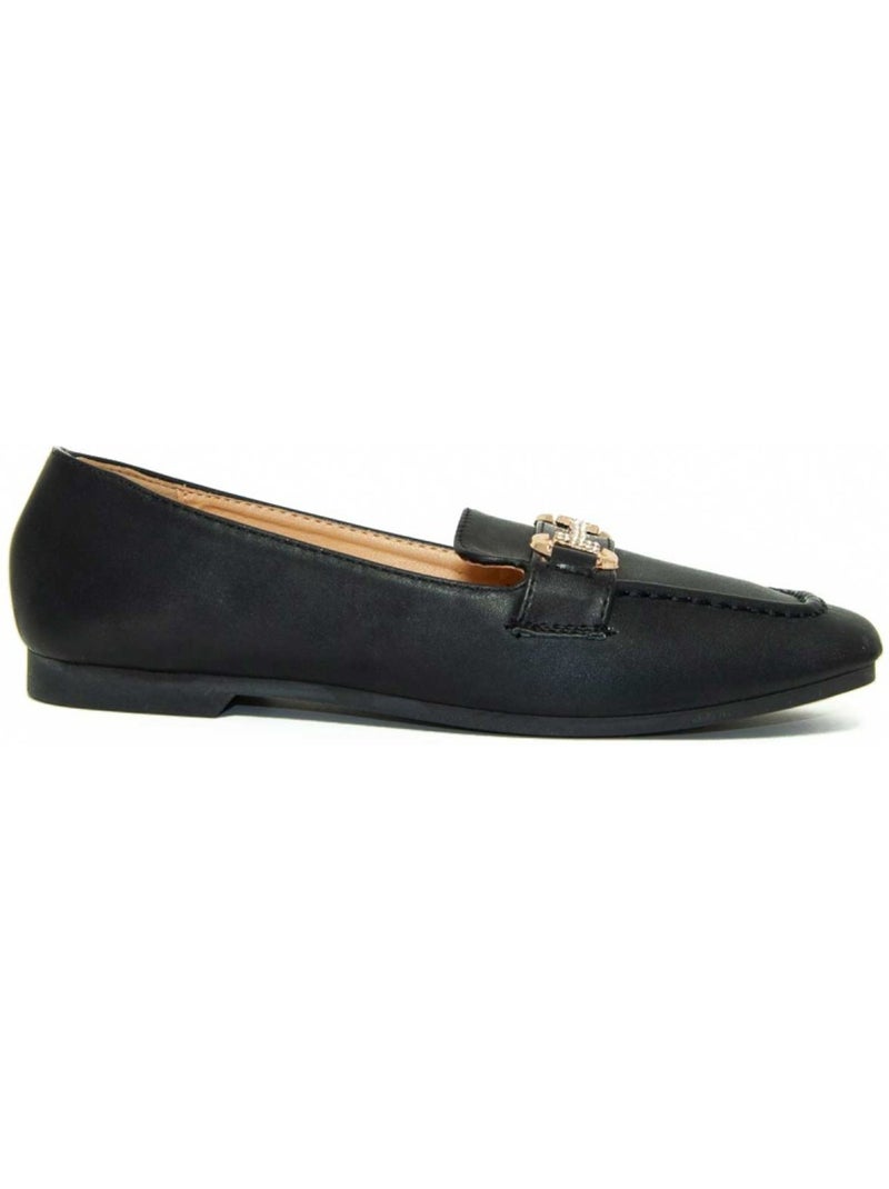 Mocasines Casual Sintetico Montevita Negro - Kiabi