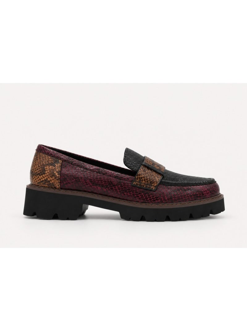 Mocasines casual sintetico montevita Rojo - Kiabi