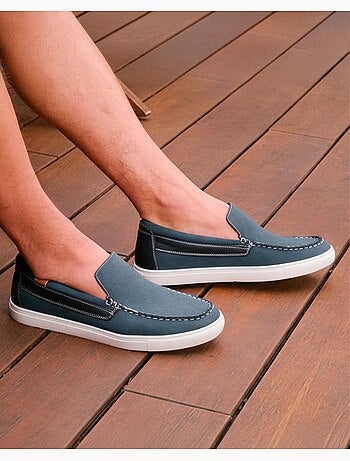 Mocasines cómoda, flexible, suela con memoria de forma y fácil de poner