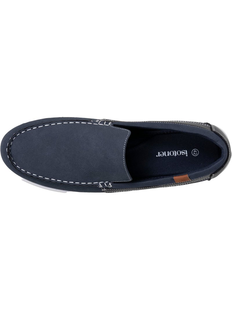 Mocasines cómoda, flexible, suela con memoria de forma y fácil de poner  Isotoner Azul marino - Kiabi