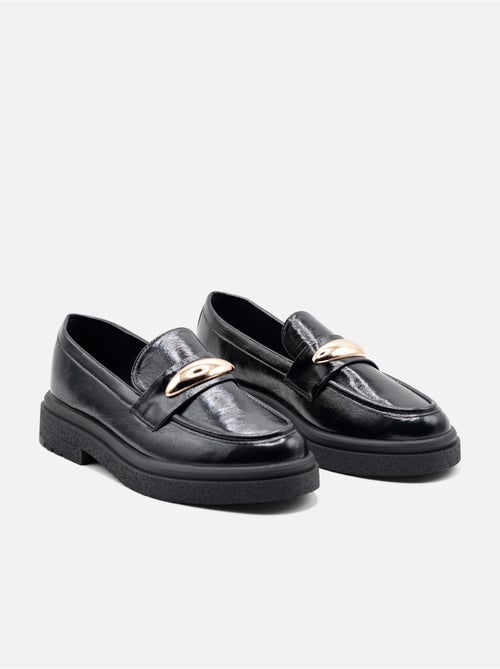Mocasines con acabado brillante - Kiabi Mocasines con acabado brillante - Kiabi