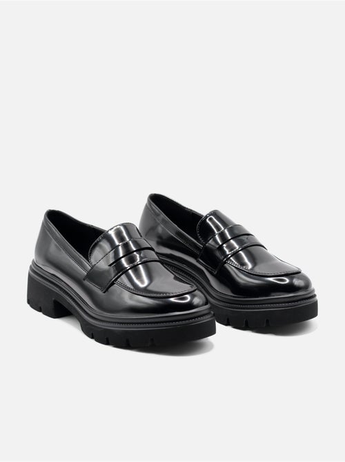 Mocasines con acabado brillante - Kiabi