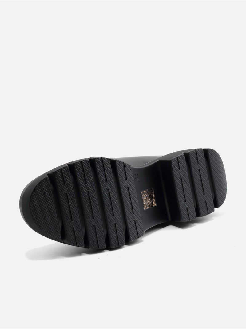 Mocasines con acabado brillante Negro - Kiabi