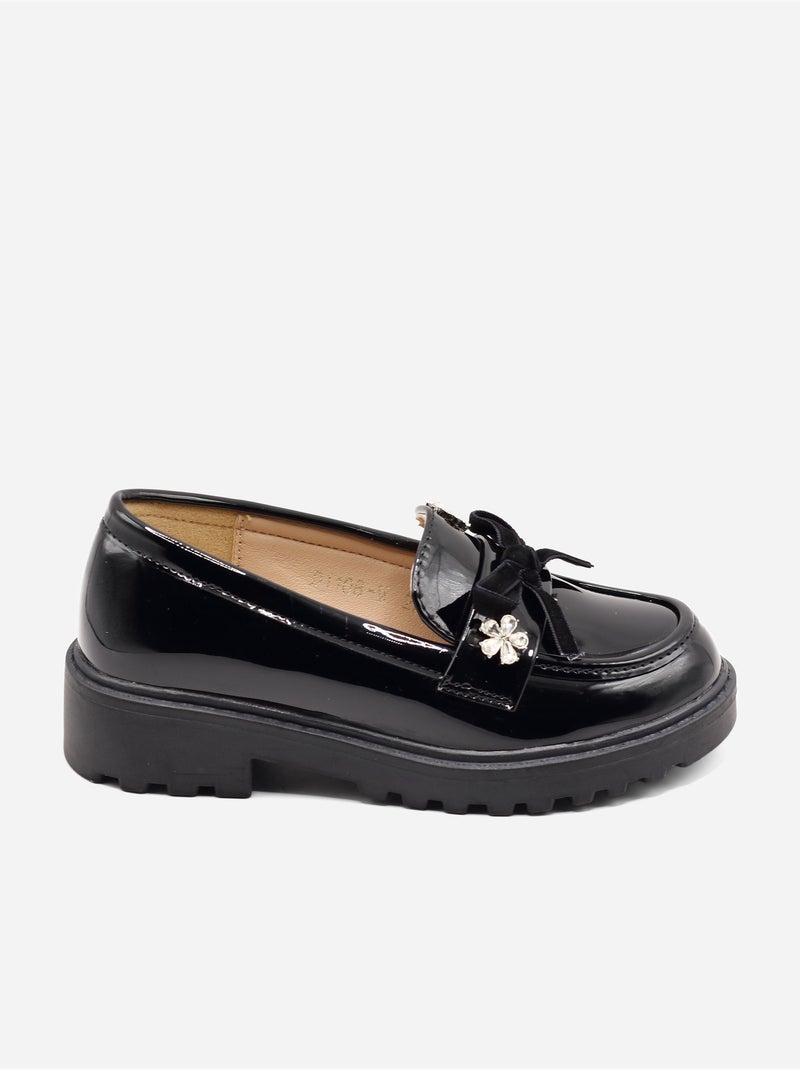 Mocasines con acabado brillante Negro - Kiabi
