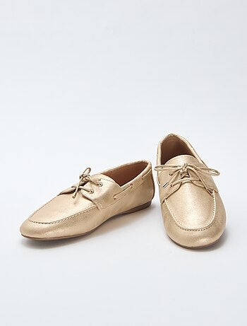 Mocasines con cordones