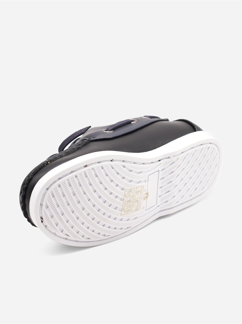 Mocasines con cordones Negro - Kiabi