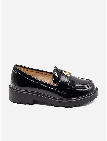 Mocasines con detalles de strass