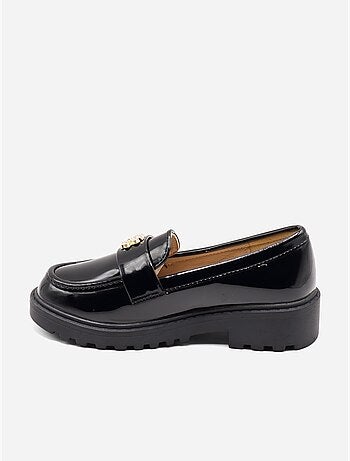 Mocasines con detalles de strass