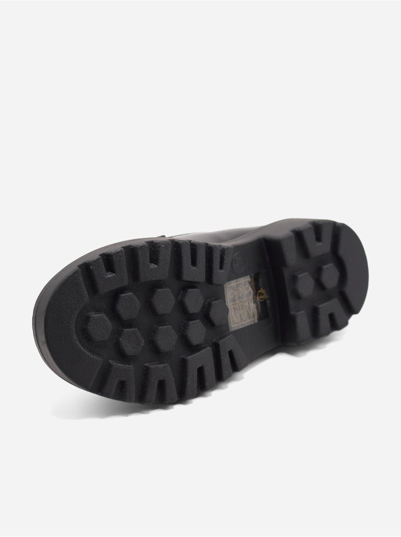 Mocasines con detalles de strass Negro - Kiabi