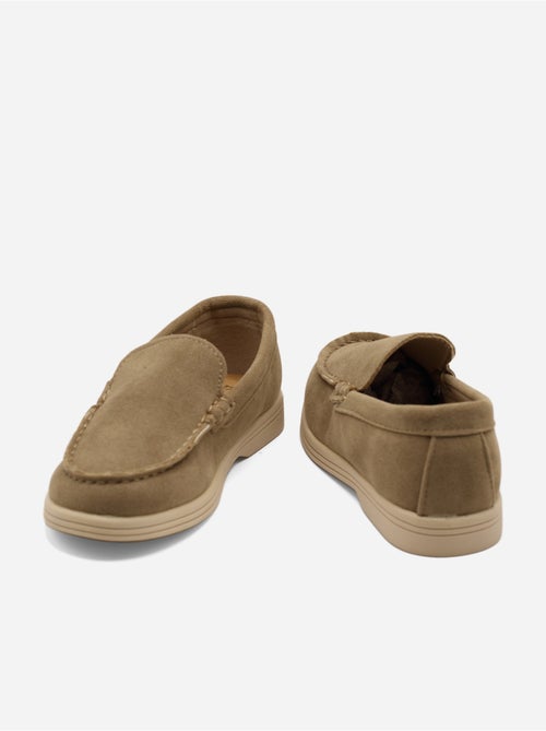 Mocasines con efecto ante - Kiabi Mocasines con efecto ante - Kiabi