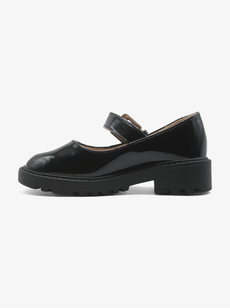 Mocasines con hebilla Negro Negro - Kiabi