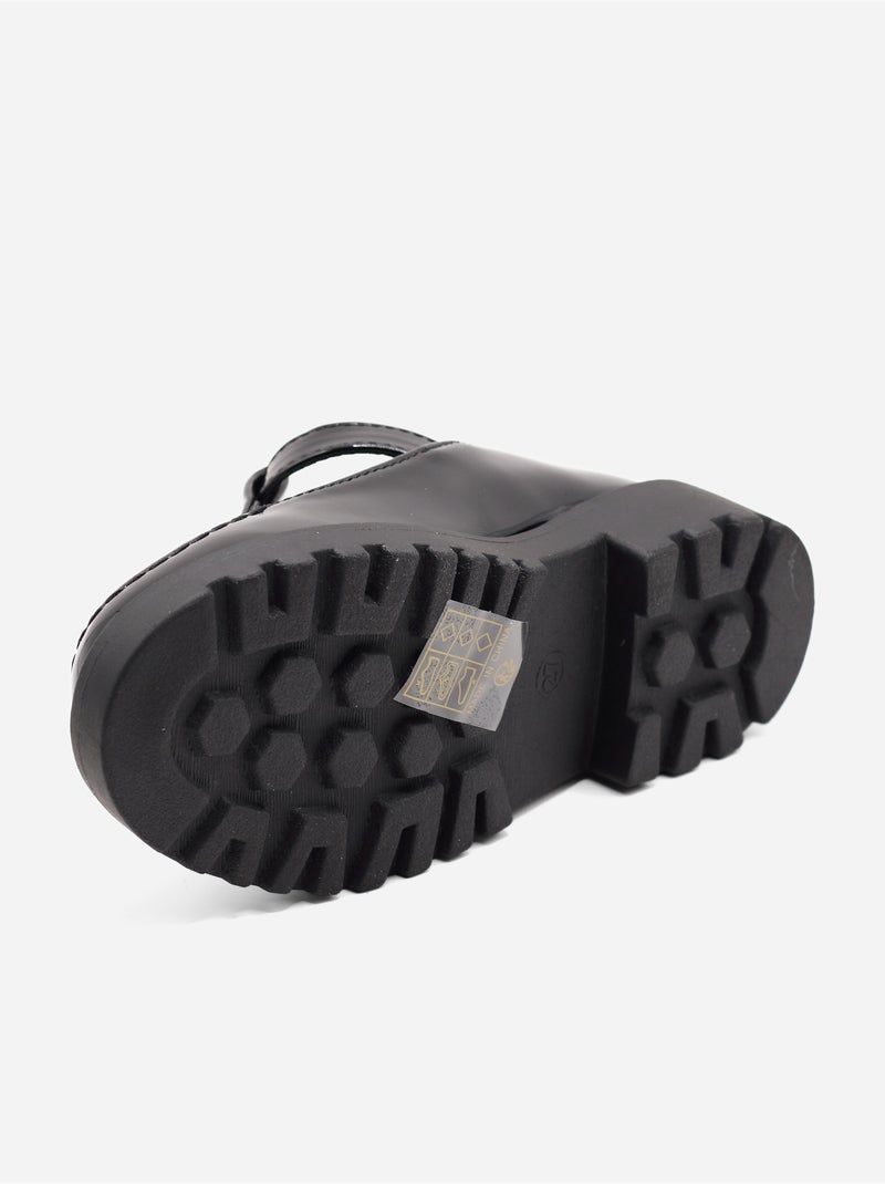 Mocasines con hebilla Negro - Kiabi