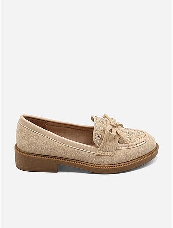 Mocasines con lazos