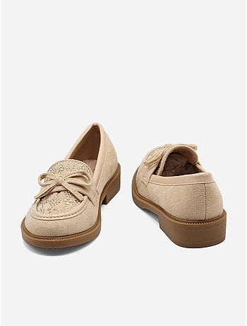 Mocasines con lazos