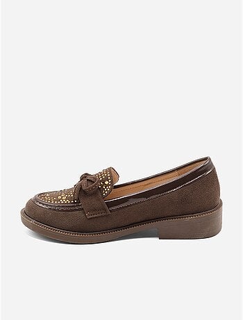 Mocasines con lazos