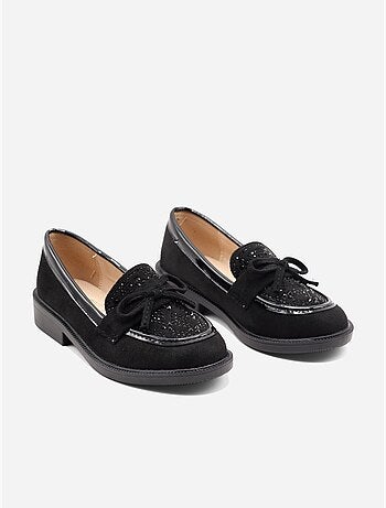 Mocasines con lazos