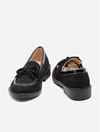 Mocasines con lazos