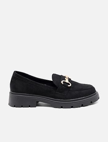 Mocasines con suela gruesa