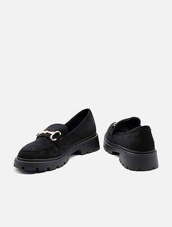Mocasines con suela gruesa