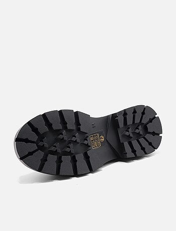 Mocasines con suela gruesa