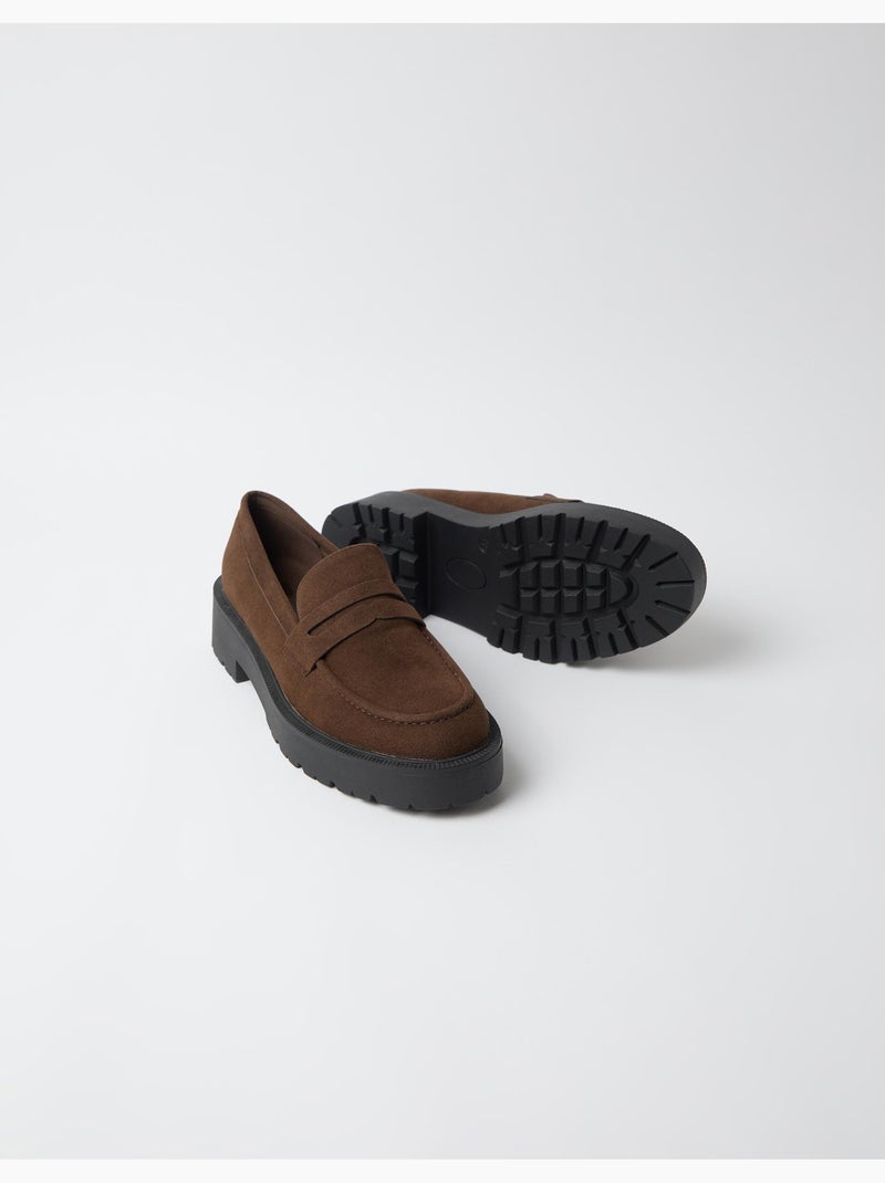 Mocasines con volumen, mo fashion Marrón - Kiabi