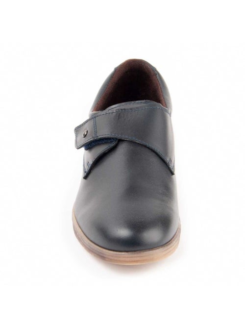 Mocasines Cuña Cuero Purapiel - Kiabi
