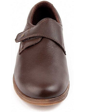 Mocasines Cuña Cuero Purapiel