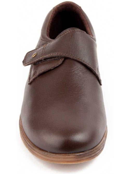 Mocasines Cuña Cuero Purapiel - Kiabi