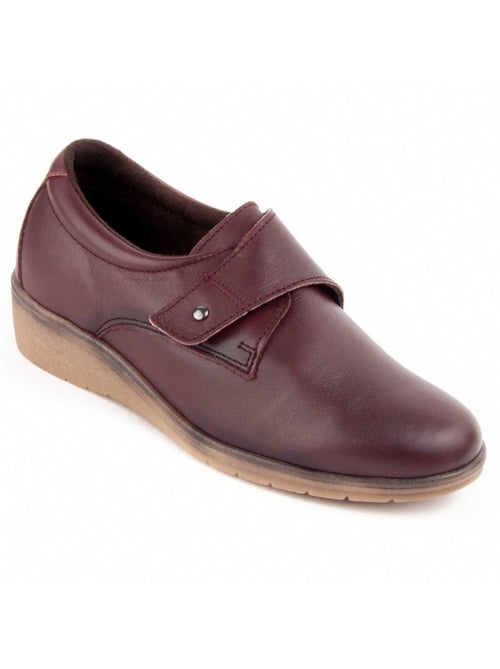 Mocasines Cuña Cuero Purapiel - Kiabi