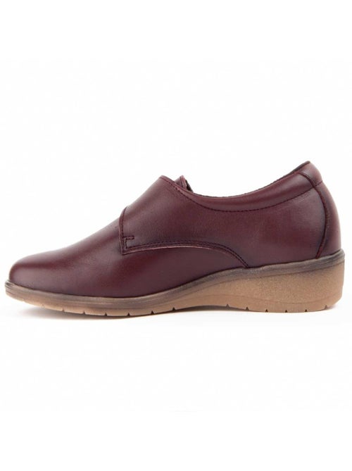 Mocasines Cuña Cuero Purapiel - Kiabi