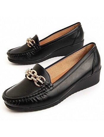 Mocasines Cuña Sintetico Montevita