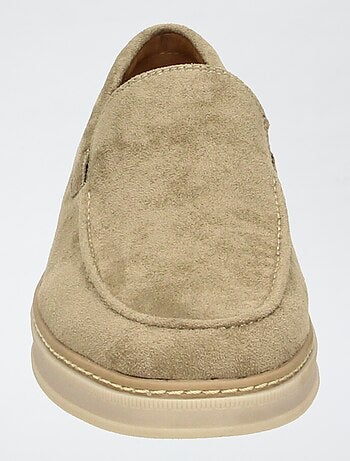 Mocasines de ante sintético