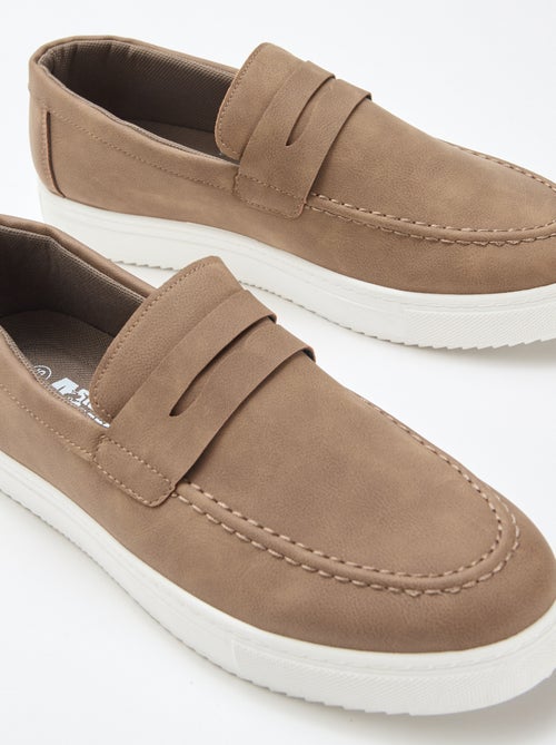 Mocasines de ante sintético - Kiabi