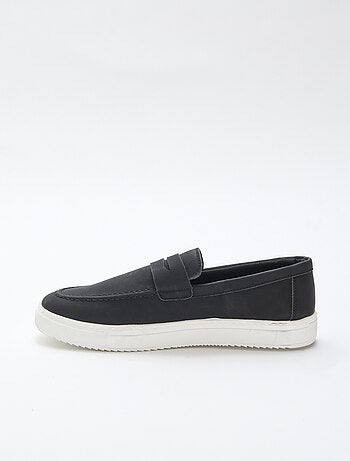 Mocasines de ante sintético