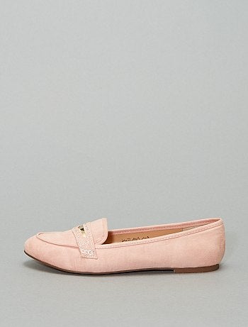 Mocasines de antelina - Kiabi