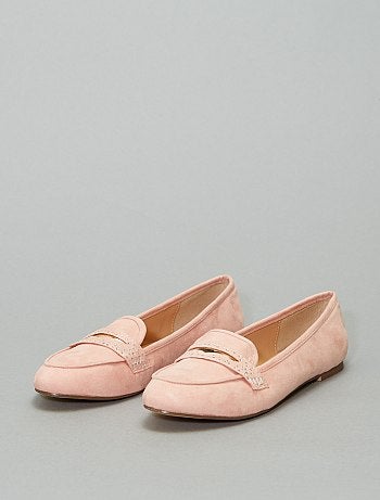 Mocasines de antelina - Kiabi