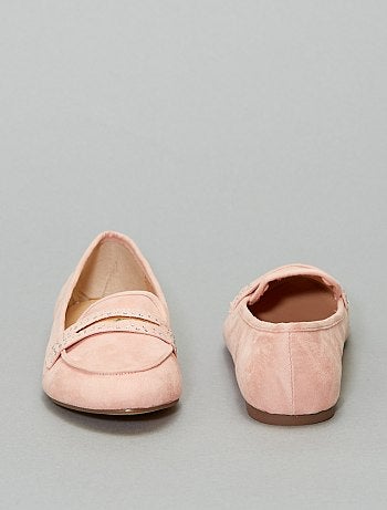 Mocasines de antelina - Kiabi