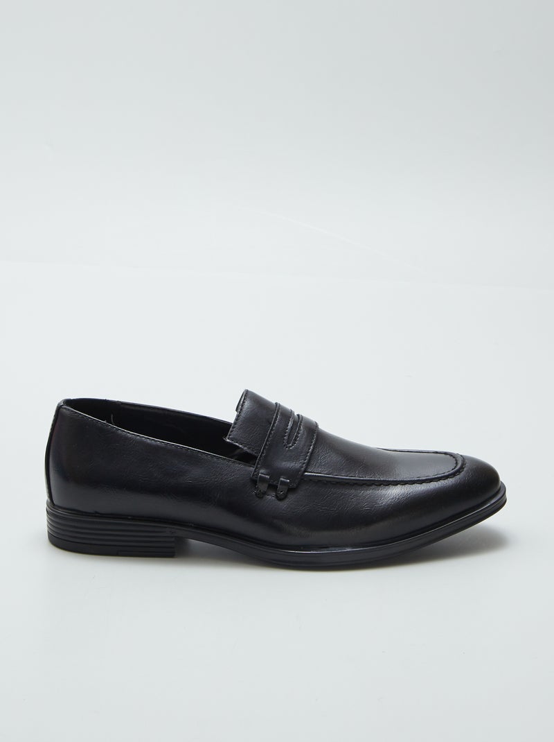 Mocasines de charol NEGRO - Kiabi
