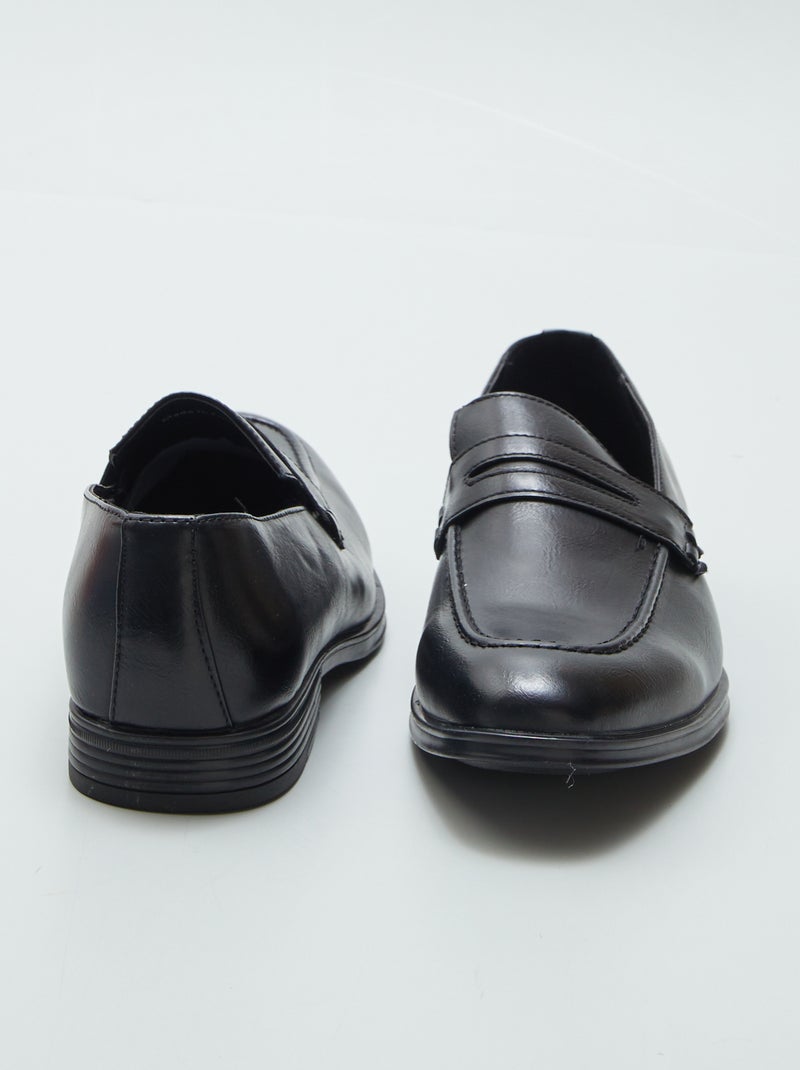 Mocasines de charol NEGRO - Kiabi