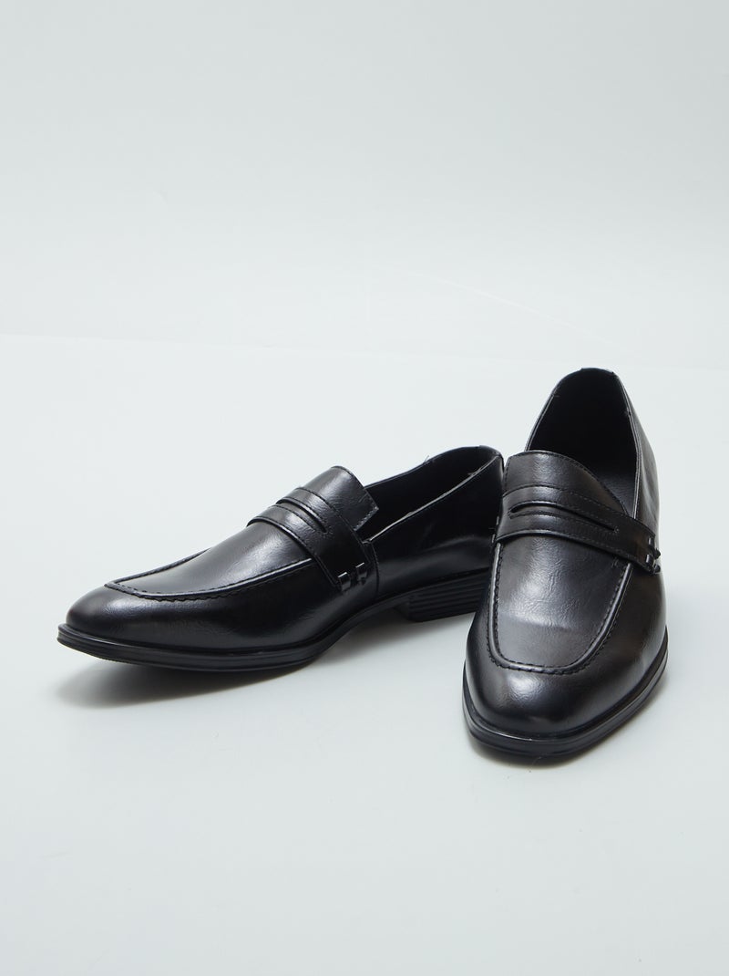 Mocasines de charol NEGRO - Kiabi