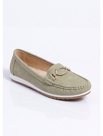 Mocasines de cuña suave, ancho cómodo. - Afibel